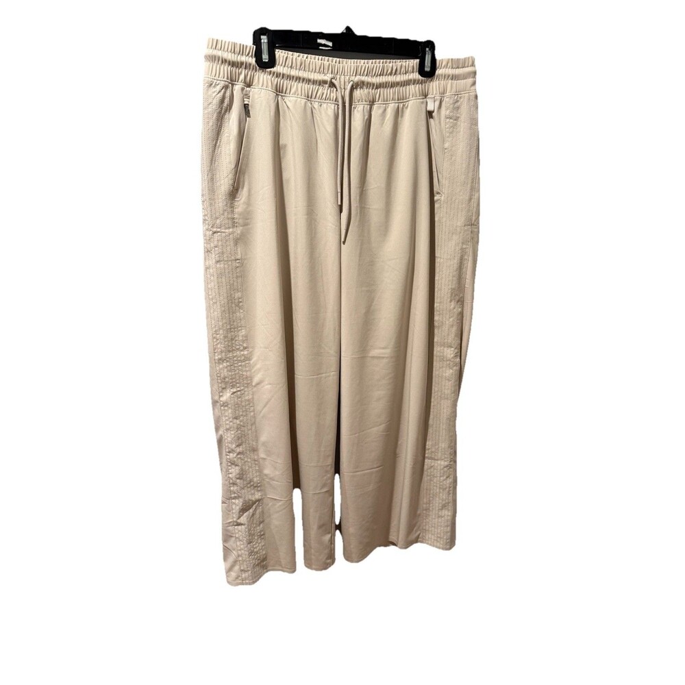 Athleta Avenue Wide Leg Crop Pant Cream, Size 14 NWOT - Picture 3 of 6